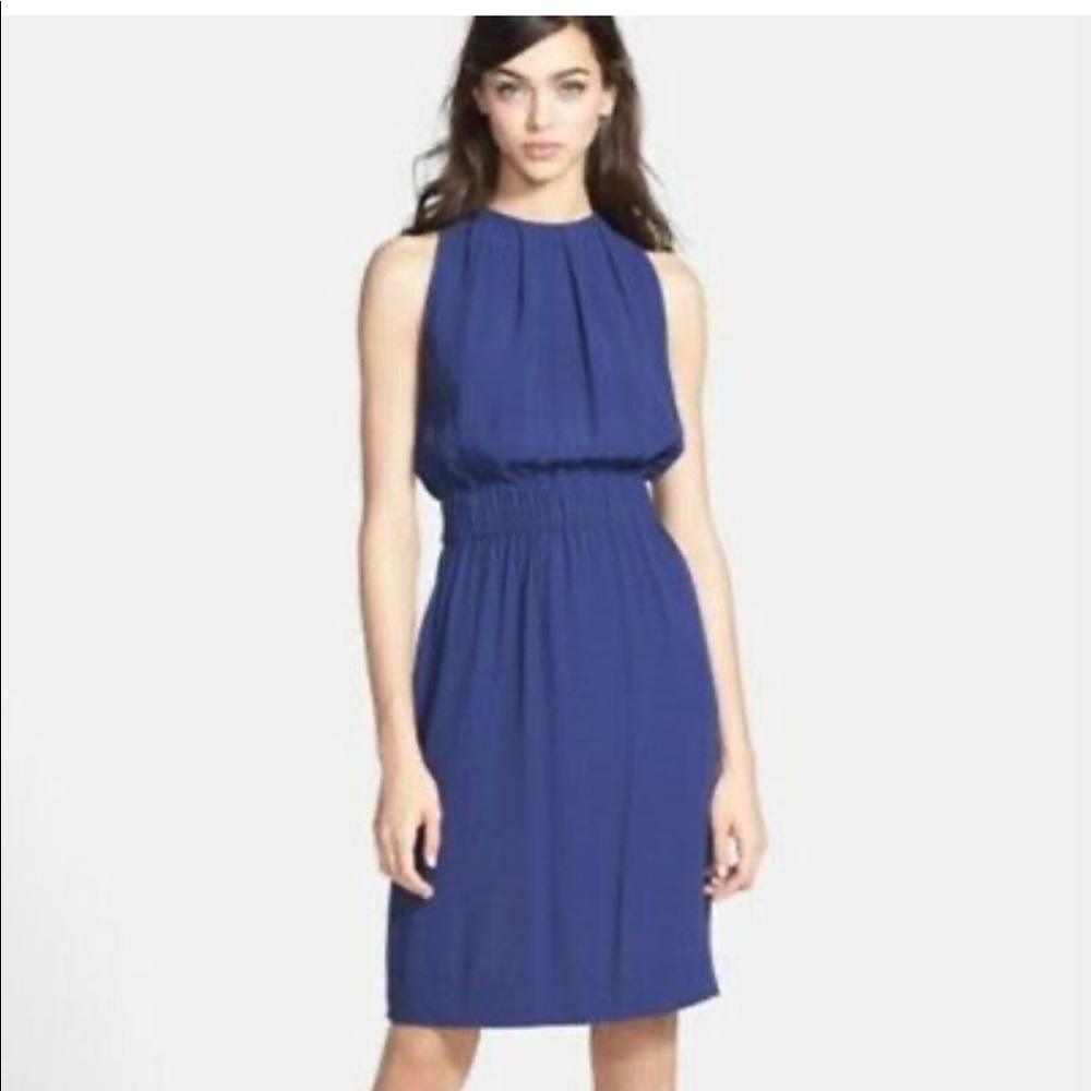 Kate Spade Carlie Blue Viscose Dress